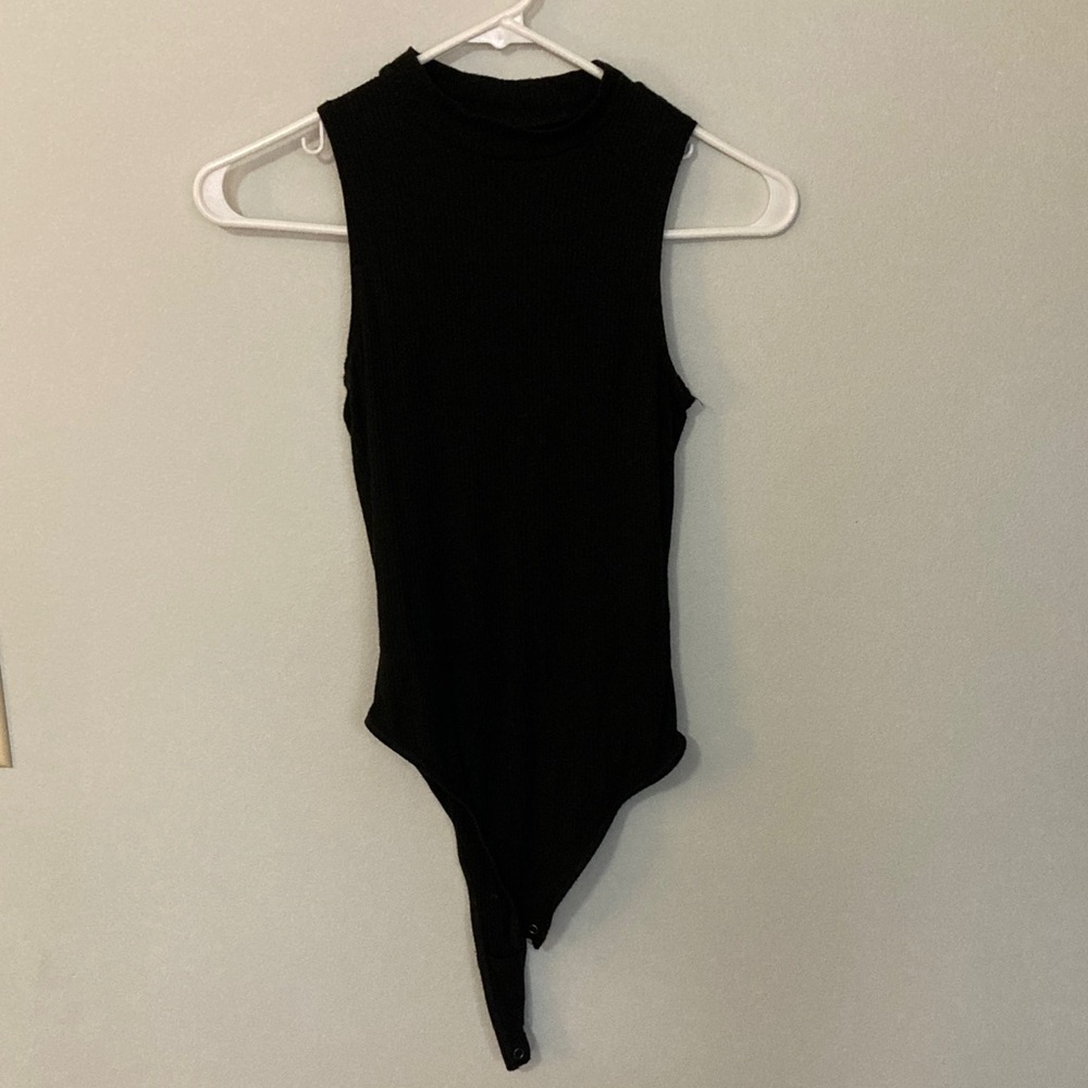 Hollister Sleeveless Ribbed One-Piece Bodysuit